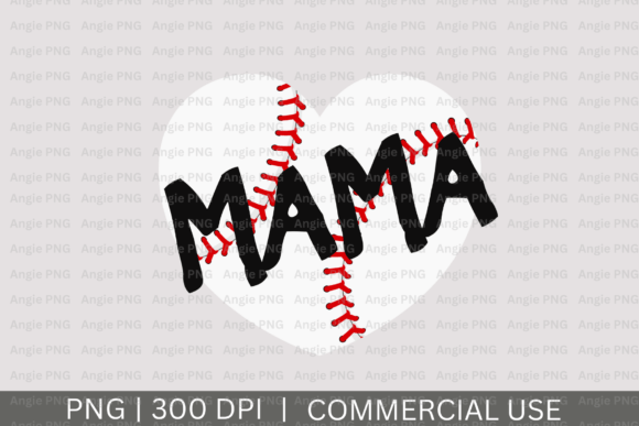 Baseball Mama PNG: A Versatile Graphic for Creative Projects