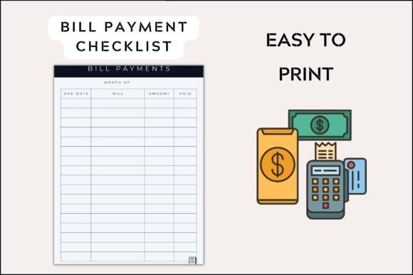 Bill Payments Planner: A Designer's Guide to Financial Clarity