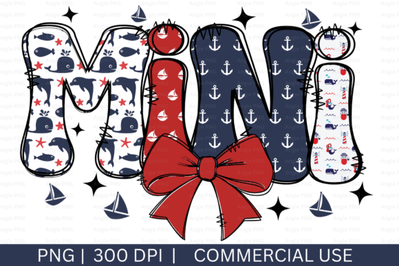 Elevate Your Designs with a Charming Nautical Bow PNG