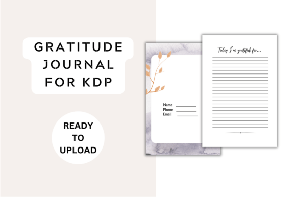 Free Gratitude Journal Template for KDP: A Designer's Ready-to-Publish Asset