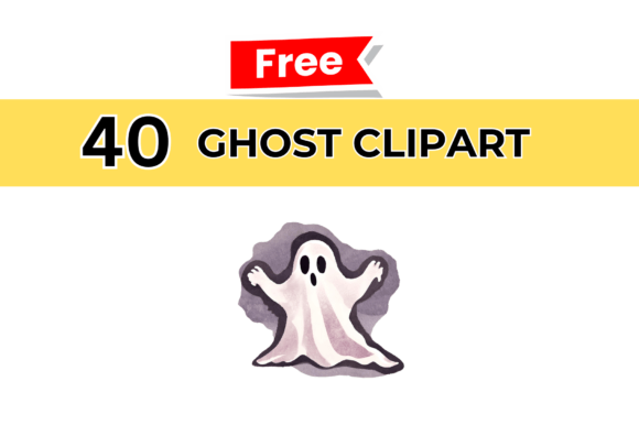 Ghost Cliparts: Elevating Design with Whimsical Visual Assets
