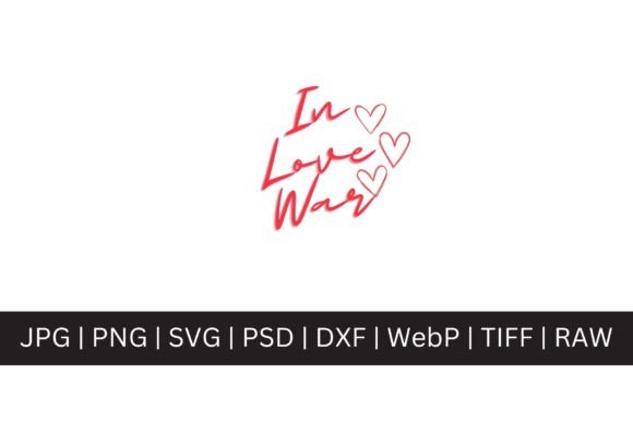 In Love War SVG - Valentine Special: Creative Design Asset