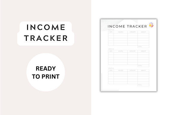 Income Tracker Printable: Design Your Financial Clarity