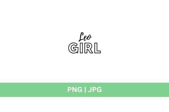 Leo Girl Graphic: A Premium Design Asset for Creative Branding