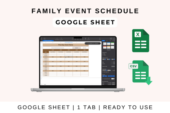 Organize Family Life with a Visual Schedule Template
