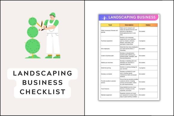 Streamline Your Brand with a Landscape Business Checklist Template