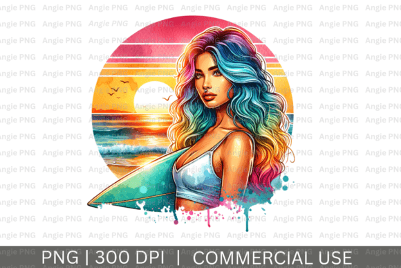 Summer Sunset Beach PNG Clipart: Elevate Your Creative Projects