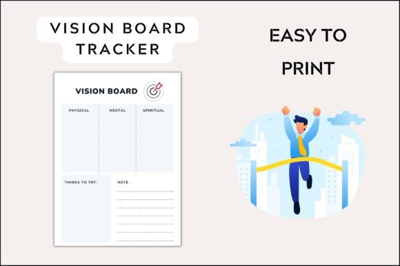 Transform Aspirations into Visual Reality with a Vision Board Planner